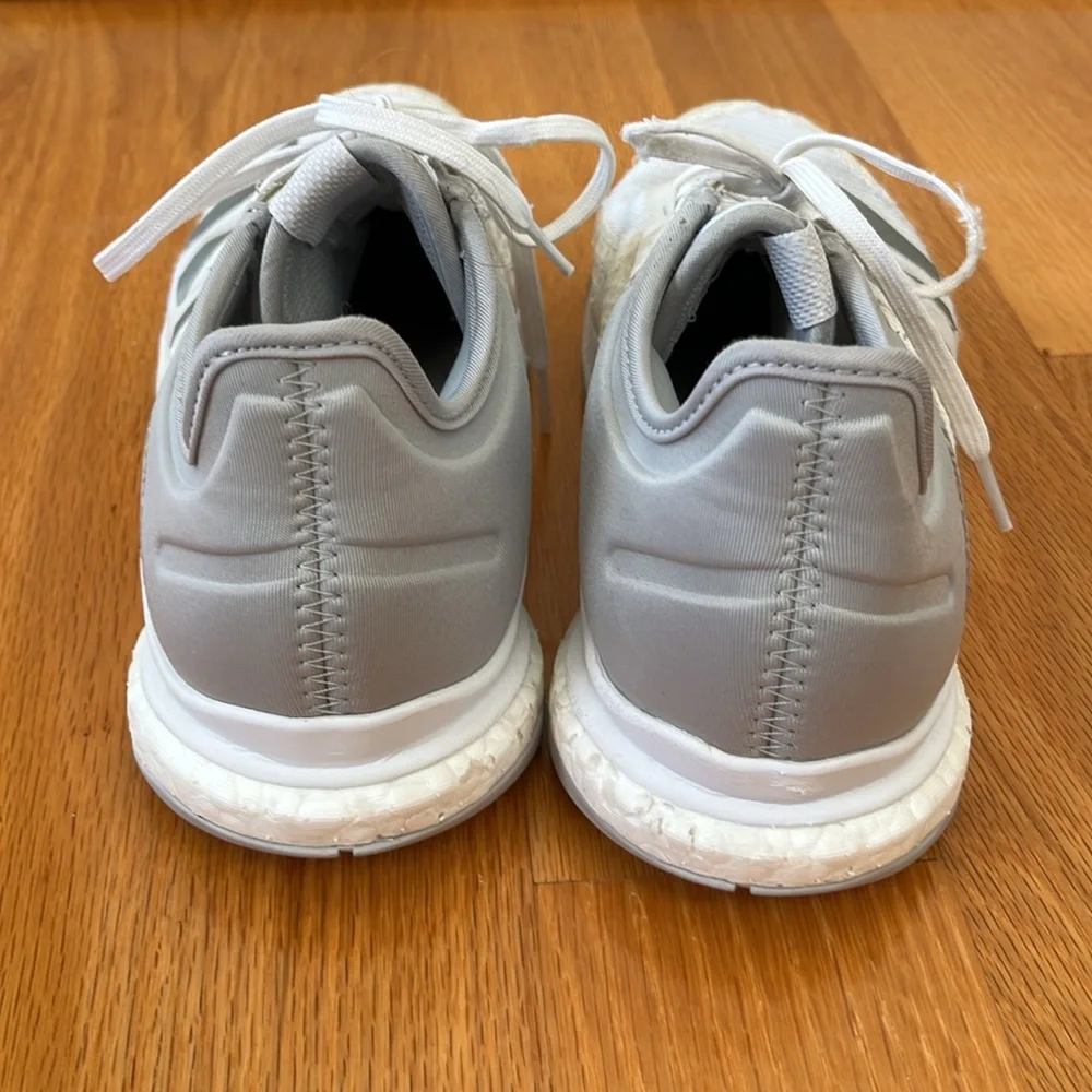 Adidas Volleyball Shoes White Size 6.5 6 1/2 - Picture 3 of 7